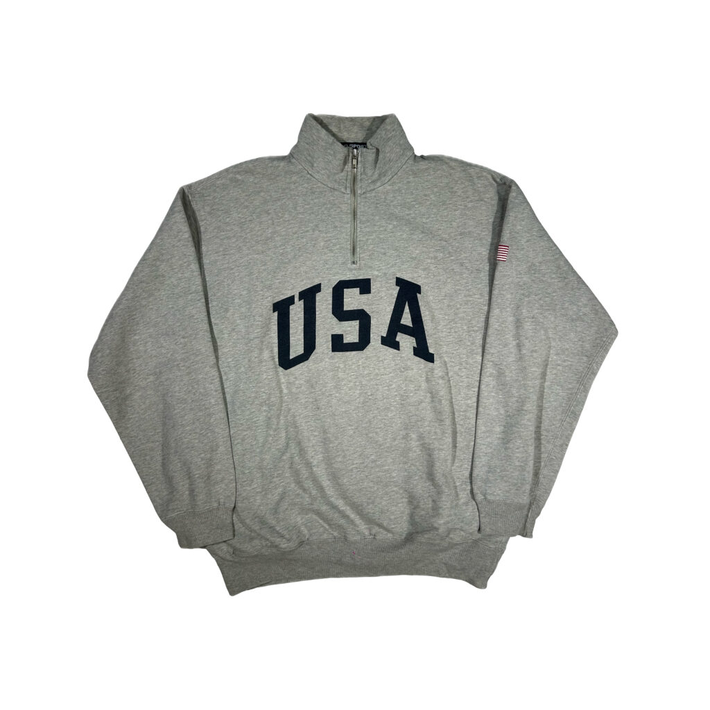 Quarter zip Polo Sport